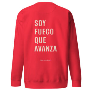 Sudadera Aries - Soy fuego que avanza
