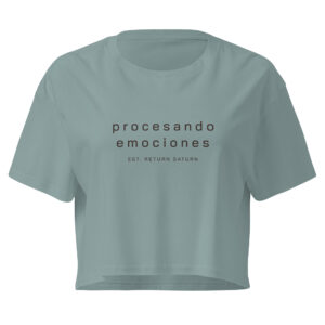 Crop Top Colores - Procesando emociones EST. AS